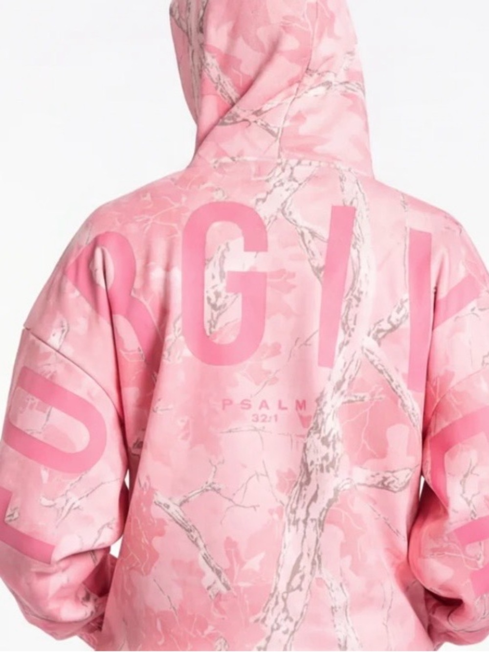 3X Pink camo Hoodie FORGIVEN